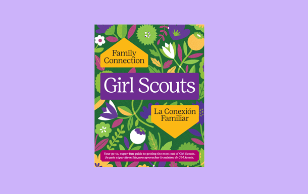 The Girl Scout Family Connection Guide Cover Page Preview