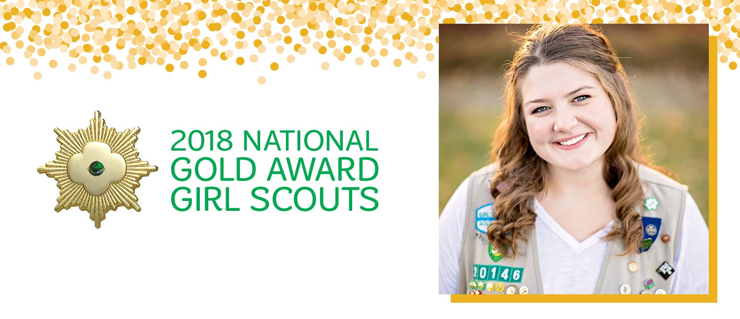  Gold Award Girl Scout Haley 