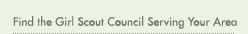 Find the Girl Scout Council Serving Your Area