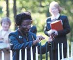 Photo of a Candle-lighting Ceremony