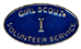 Girl Scout Volunteer Service Pin I