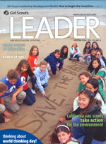Cover of Spring 2006 LEADER magazine.