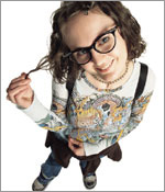 Photo of a tween girl.