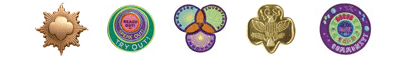 Junior Girl Scout insignia. © GSUSA. All rights reserved.