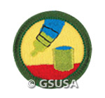 Do-It-Yourself Badge. &copy; GSUSA. All rights reserved.
