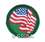 United We Stand Badge. &copy; GSUSA. All rights reserved.