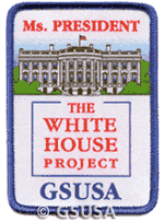 Ms. President Patch. &copy; GSUSA. All rights reserved.