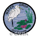 Water Drop Patch. &copy; GSUSA. All rights reserved.