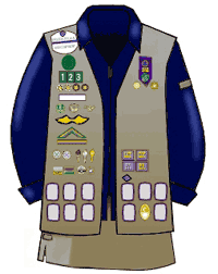 Girl Scouts 11-17 Uniform Vest