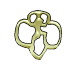 Brownie Girl Scout Membership Pin. &copy; GSUSA. All rights reserved.