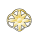 Daisy Girl Scout Membership Pin. &copy; GSUSA. All rights reserved.