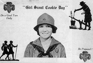 Girl Scout Cookie box. © GSUSA. All rights reserved.