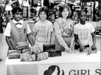 Girl Scout Cookie box. © GSUSA. All rights reserved.