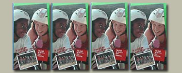 Photo of 1960s cookie boxes. &copy; GSUSA. All rights reserved.