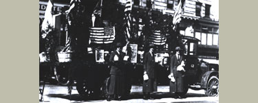 Historical photo of Girl Scouts. &copy; GSUSA. All rights reserved.