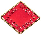 2009-2010 Girl Scout Cookie Activity Pin. © GSUSA. All rights reserved.