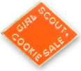 The Girl Scout Cookie Activity Pin 2011-2012
