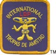 Lady Baden-Powell International Friendship Award patch. &copy; GSUSA. All rights reserved.