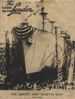 Photo of the Liberty Ship SS Juliette Low. © GSUSA. All rights reserved.