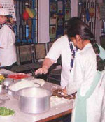 Photo of Girl Guides/Girl Scouts in India. (Photo courtesy of WAGGGS)