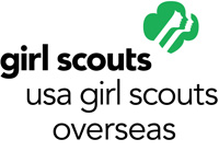 USA Girl Scouts Overseas logo. © GSUSA. All rights reserved.