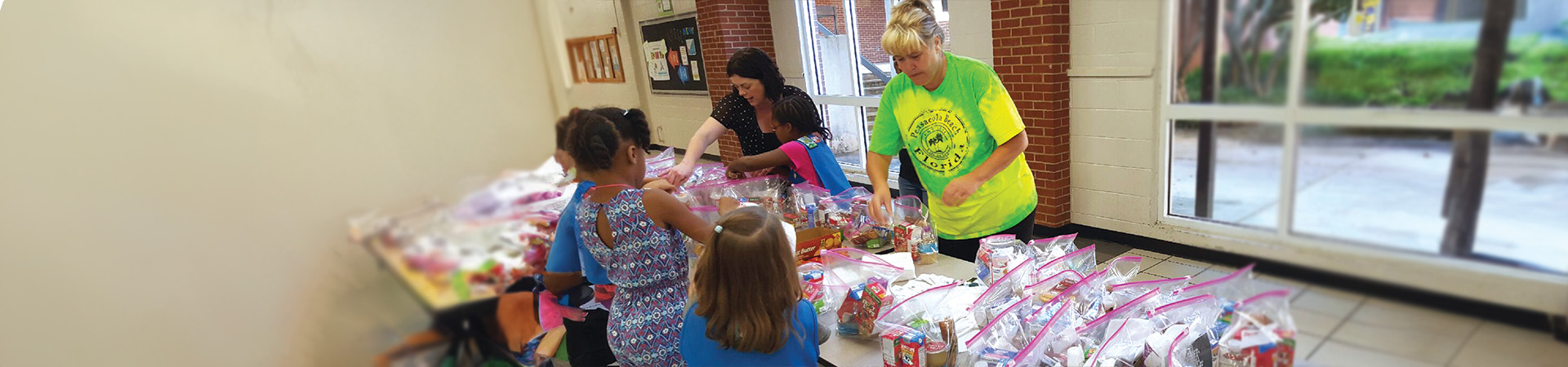 Troop Rocks Service Project in Its First Year Girl Scouts