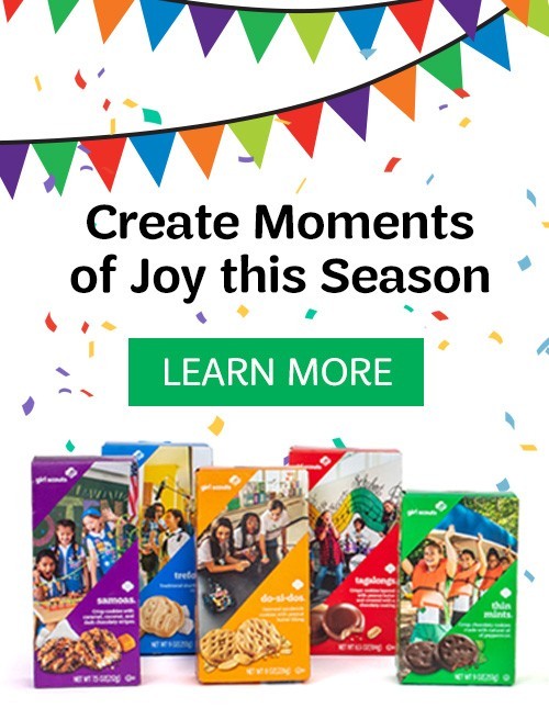 Cookies are coming! Create Moments of Joy this Season. LEARN MORE