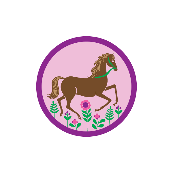 Junior Horse Badge