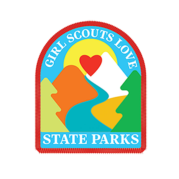 girl scouts love state parks patch