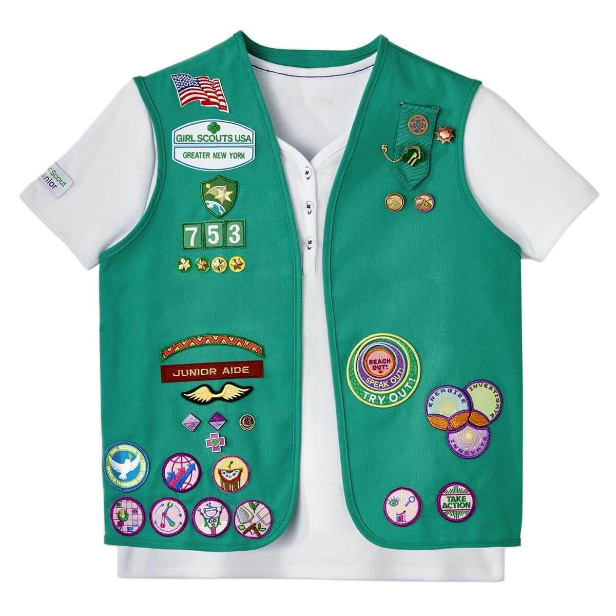 Gs junior vest badge placement investing in stocks for beginners philippines postal code
