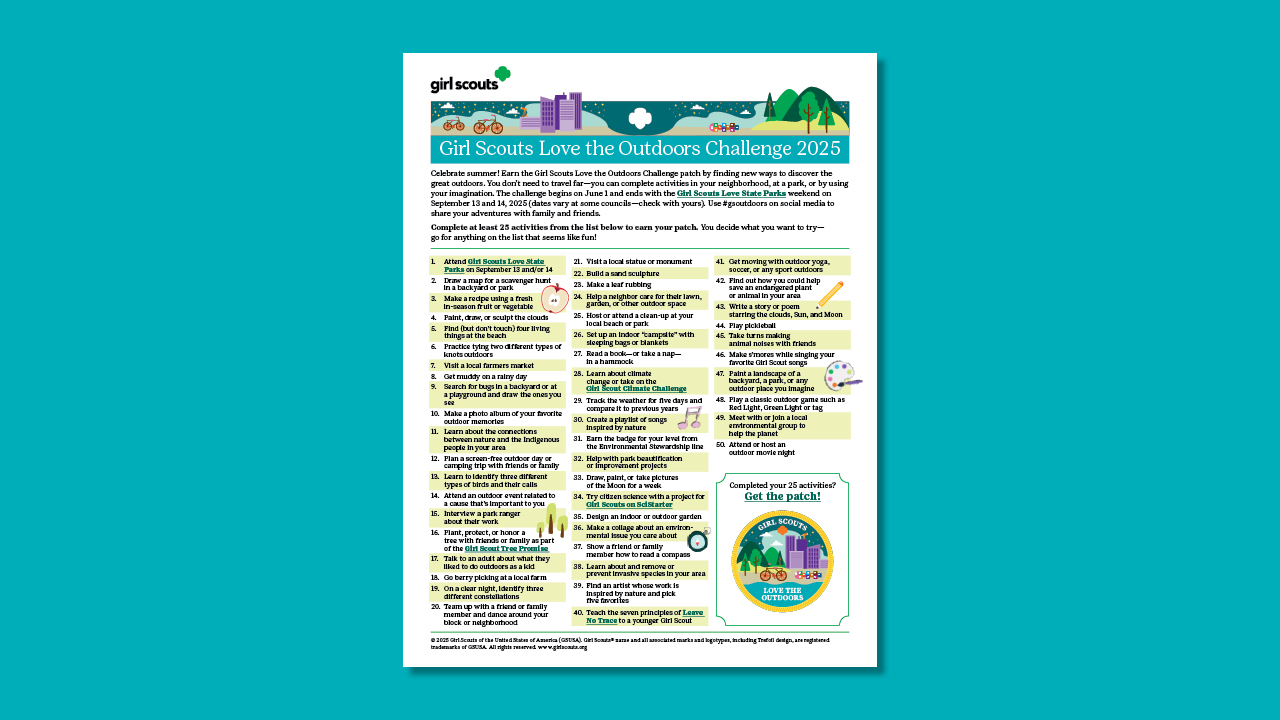 GS Love the Outdoors Challenge