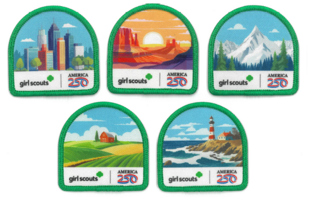 America 250 Patches