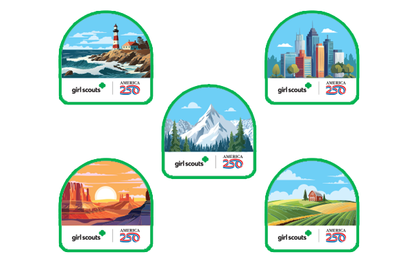 America 250 Patches